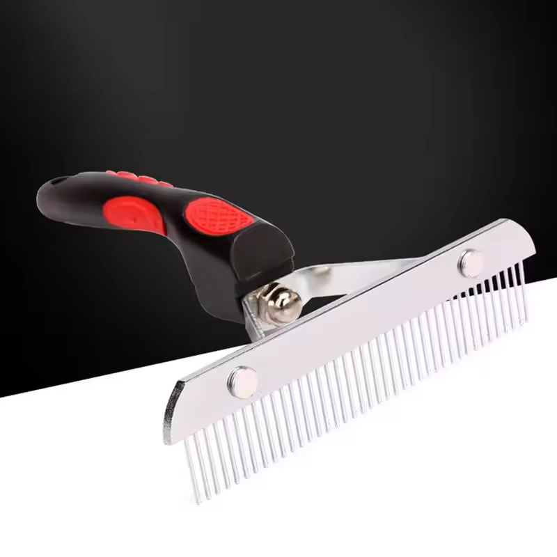 Stainless Steel Dog Dematting Rake