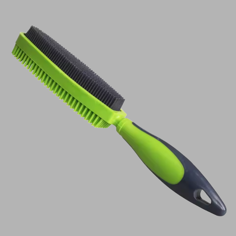 Rubber Pet Hair & Bath Brush