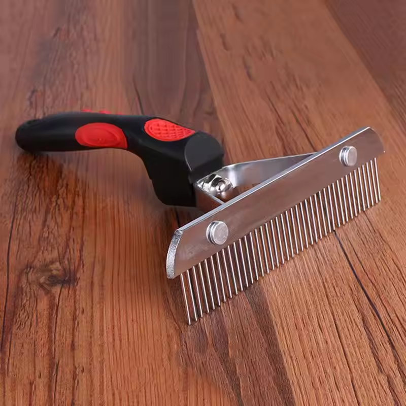 Stainless Steel Dog Dematting Rake