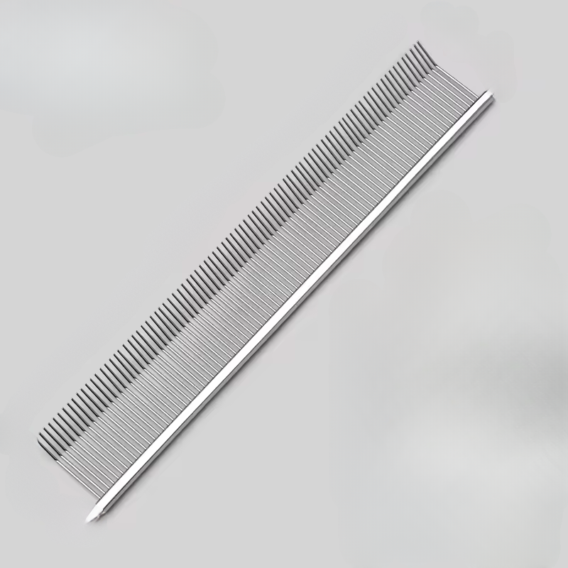 Curved Hook Pet Grooming Comb