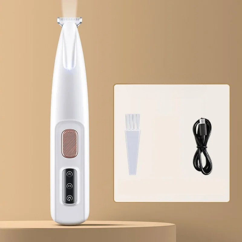 Dog Paw Trimmer with Led Light