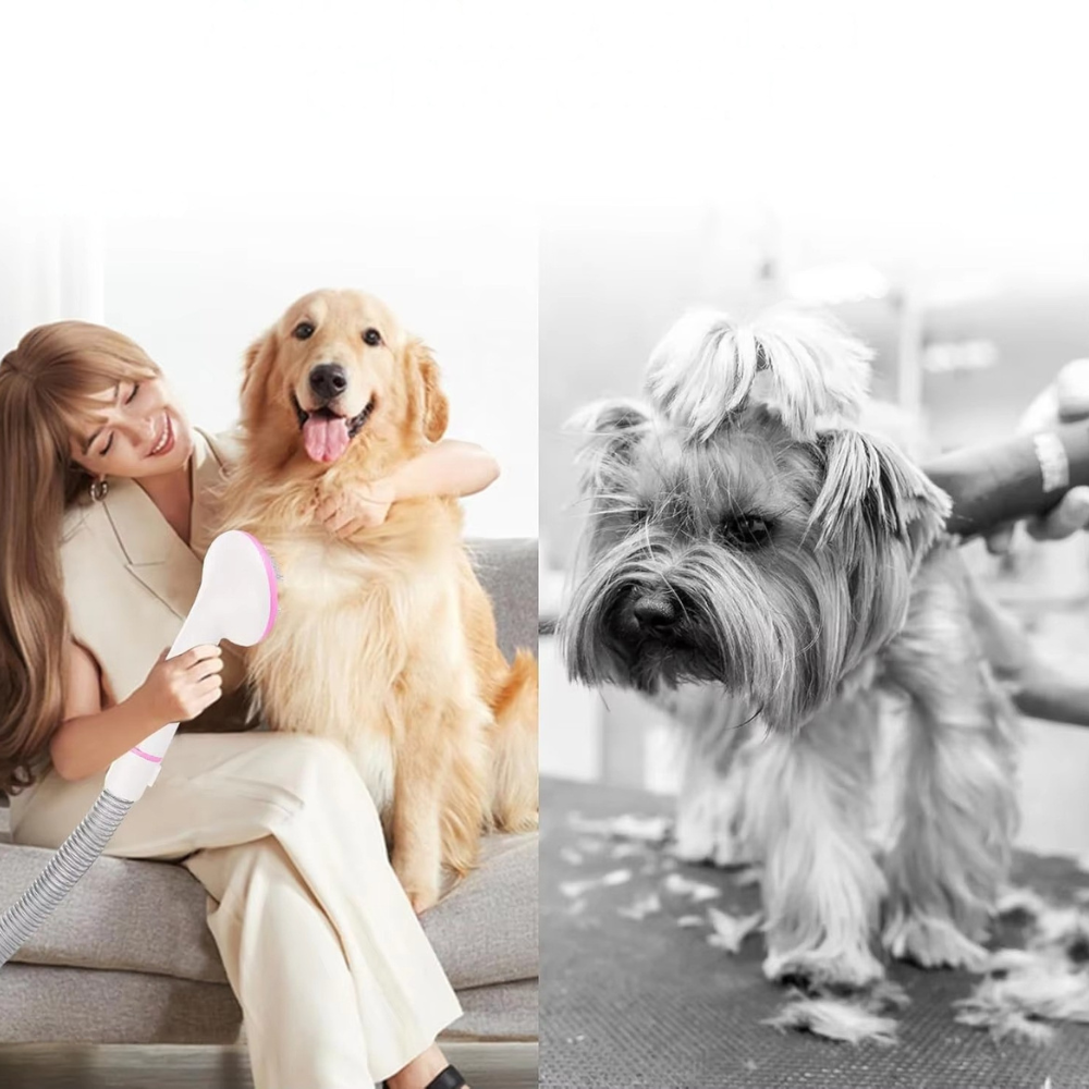 Dog Hair Vacuum Groomer