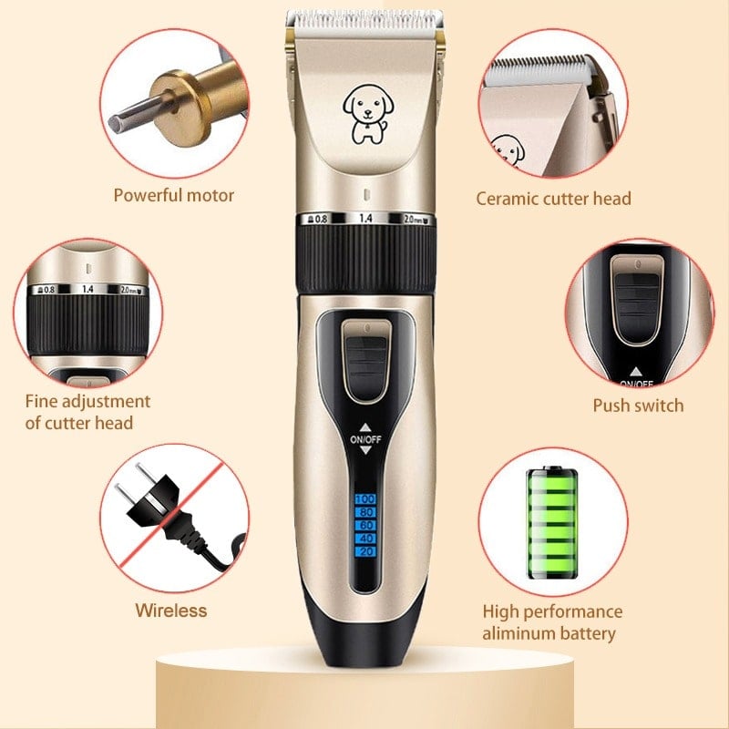 PupShave | Cordless Grooming Clipper Kit